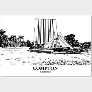 Compton - California Posters and Art